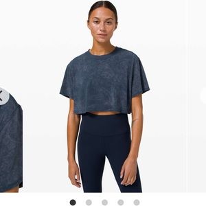 Lululemon All Yours Crop Tee